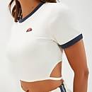 Women's Chee Cropped T-Shirt Off White